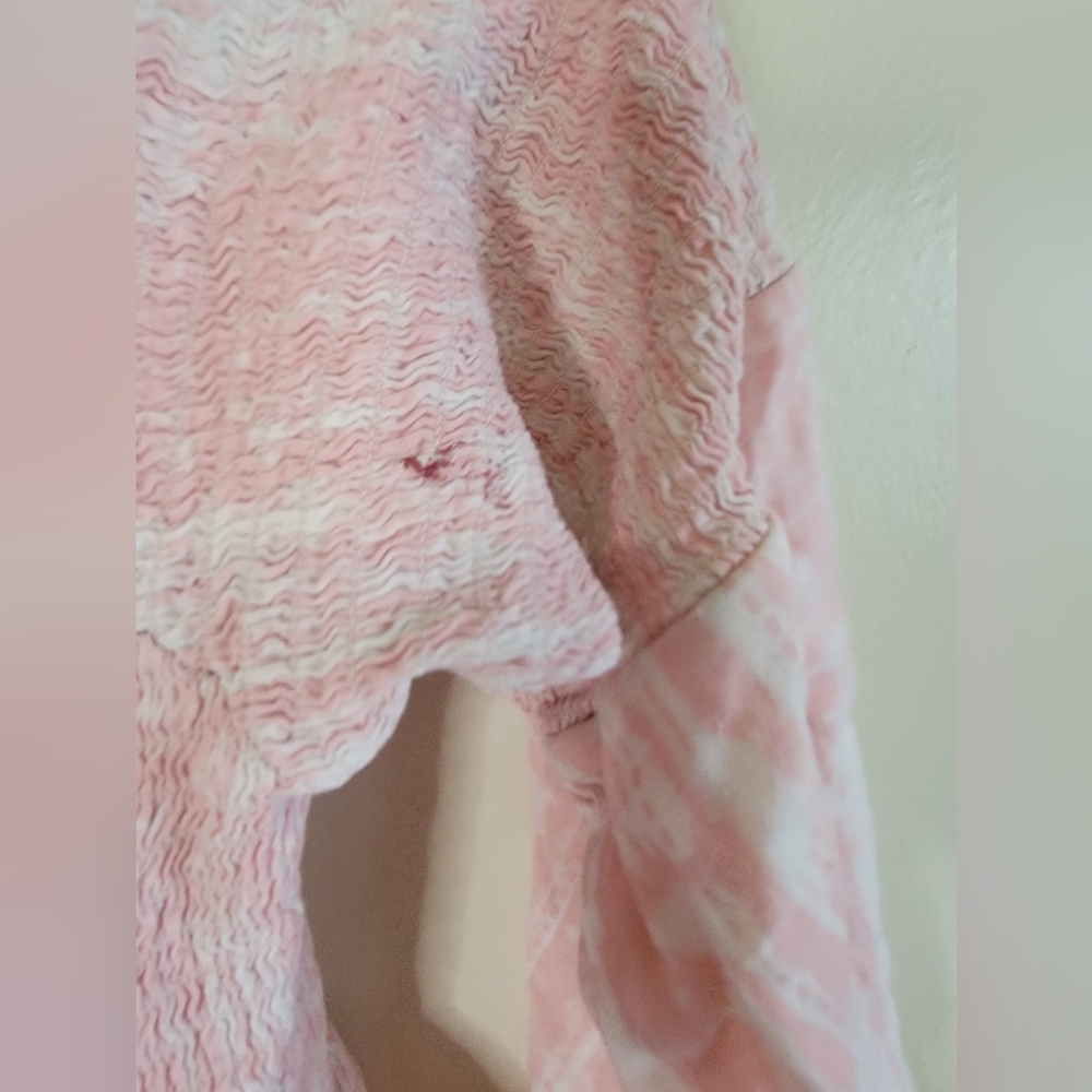 TORRID womens Tye Dye Tunic Peasant Top - Picture 3 of 5